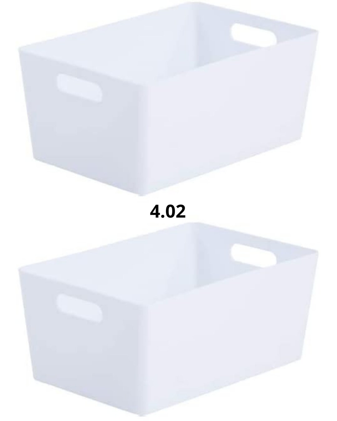 Set of 2 Mrs Hinch Style Storage & Organisation Boxes Etsy UK