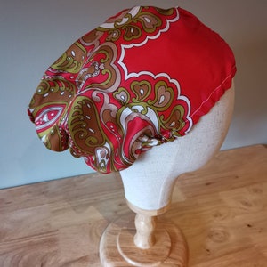 silk beanie