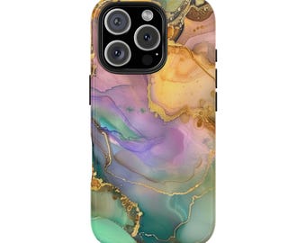 Elegant Abstract Tough Phone Case, Protective Phone Cover, Stylish Phone Accessories, Unique Art Case, Gift for Her, Tech Chic