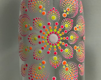 Dot Painted Bottle Etsy dot painted bottle etsy