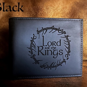 Cartera de cuero para hombre Regalo de Navidad personalizado, grabado personalizado para el Día del Padre de papá, San Valentín, Novio, Aniversario, Cumpleaños, Año Nuevo