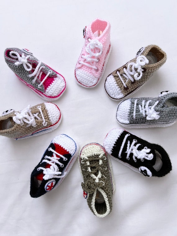 Baby Crochet Shoesbootiesbaby Gifthand Made Bootiescrochet Baby