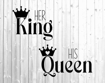 Free Free His Queen Her King Svg Free 604 SVG PNG EPS DXF File
