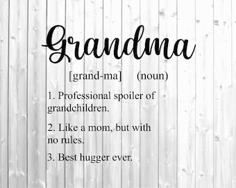 Download Grandma Definition Etsy
