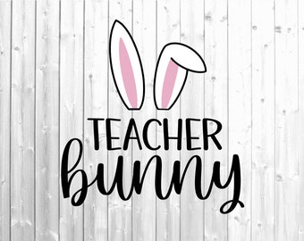 Download Easter Teacher Svg Etsy