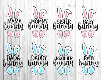 Download Bunny Family Svg Etsy