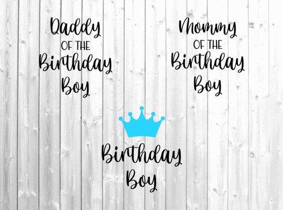 Download Birthday Boy Svg Mom Of The Birthday Boy Matching Birthday Etsy