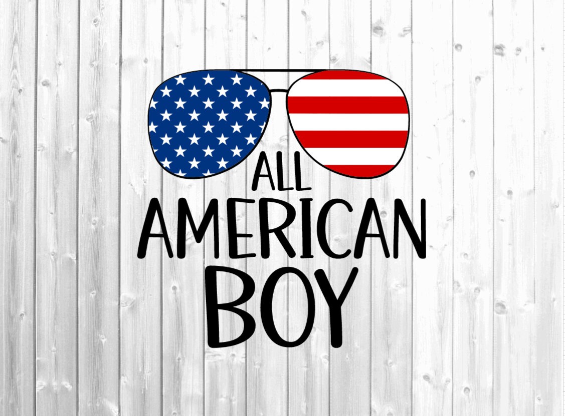 All American Boy Svg, 4th of July Svg, Toddler Boy Svg, Boys 4th of J…