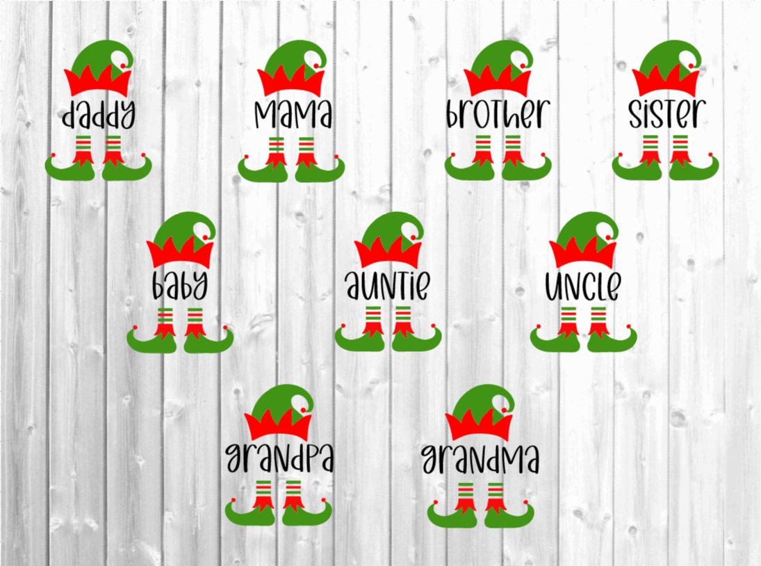 Free Free Family Elf Svg 354 SVG PNG EPS DXF File