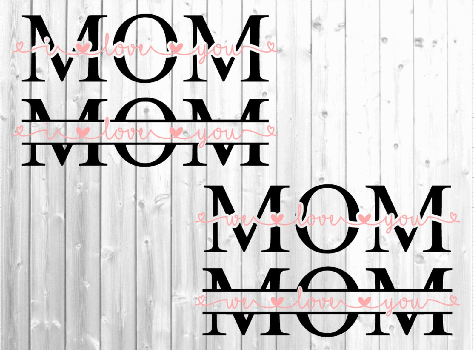 Download Mom Svg MOM Monogram Svg Mother's Day Svg Mom Split | Etsy