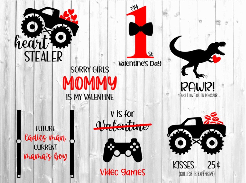 Download Valentine Bundle Svg Valentine's Day Svg Boy Valentine | Etsy