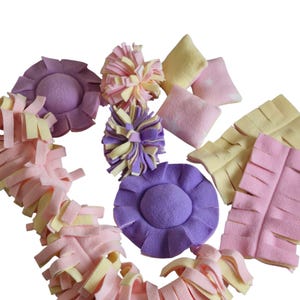 FLEECE TOY BUNDLE Soft Fleece Toys For Hedgehogs Guinea pigs Rats etc.