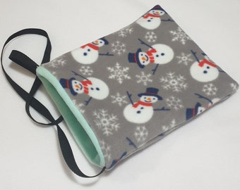 Fleece Bonding Pouch Carrier Snuggle Sack Pocket for Guinea pigs Hedgehogs Chinchillas and other small animals