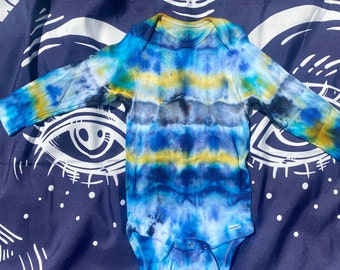 Tie-Dyed Onesie (Long Sleeved)