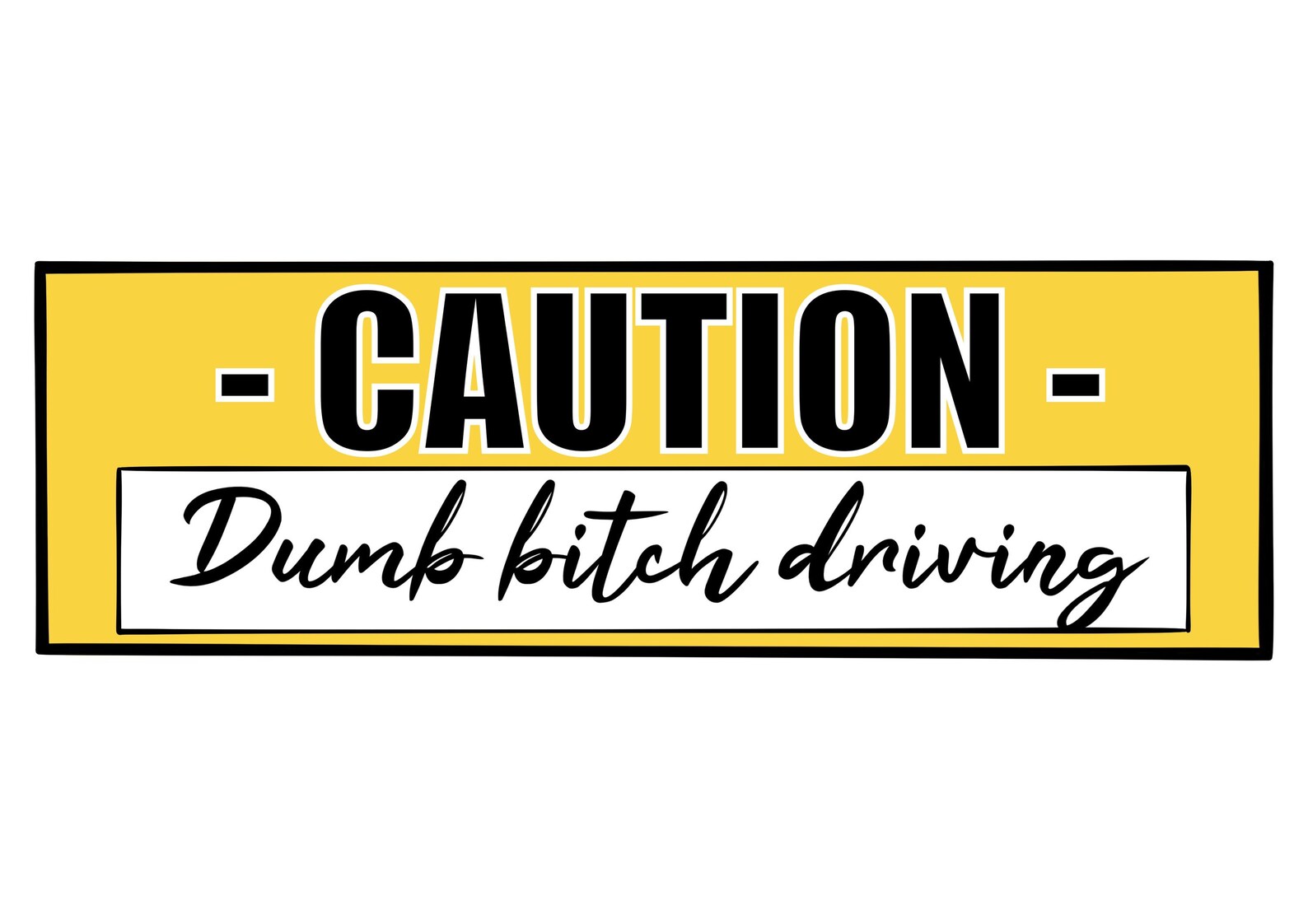 Gen Z Bumper Stickers Vinyl Etsy