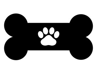 Download Dog Bone Outline Etsy 3D SVG Files Ideas | SVG, Paper Crafts, SVG File