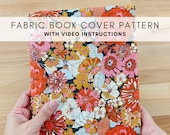 Fabric Book Cover Sewing Pattern