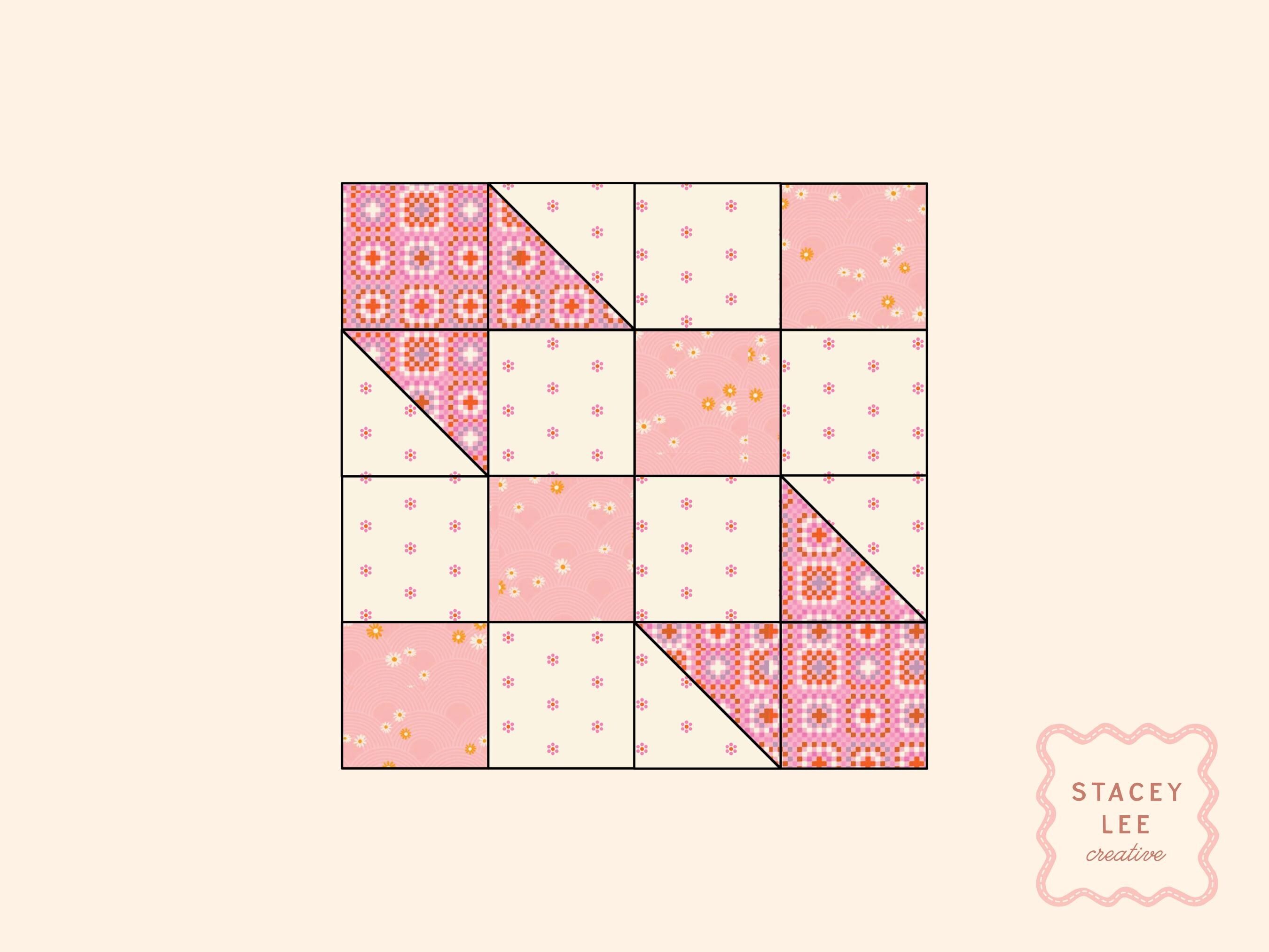 Road to Oklahoma Quilt Block Pattern – Classic Sampler Series (PDF ...