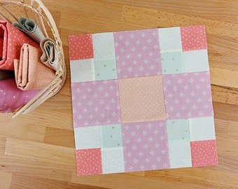 Thrifty Quilt Block - Block 3 - With Video Tutorial