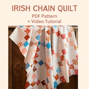 Iers kettingquiltpatroon - met videotutorial
