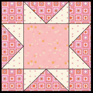 Variable Star Patchwork Pattern Variable Star Quilt Block Pattern, Beginner Friendly (PDF Pattern) - Etsy