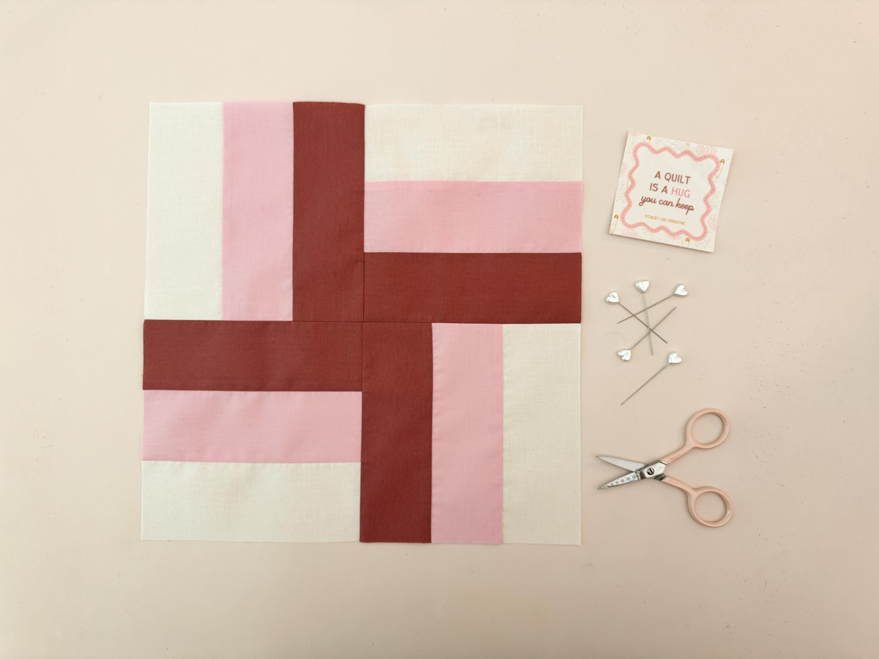Rail Fence Quilt Block Pattern | Beginner-friendly (PDF Pattern) - Etsy