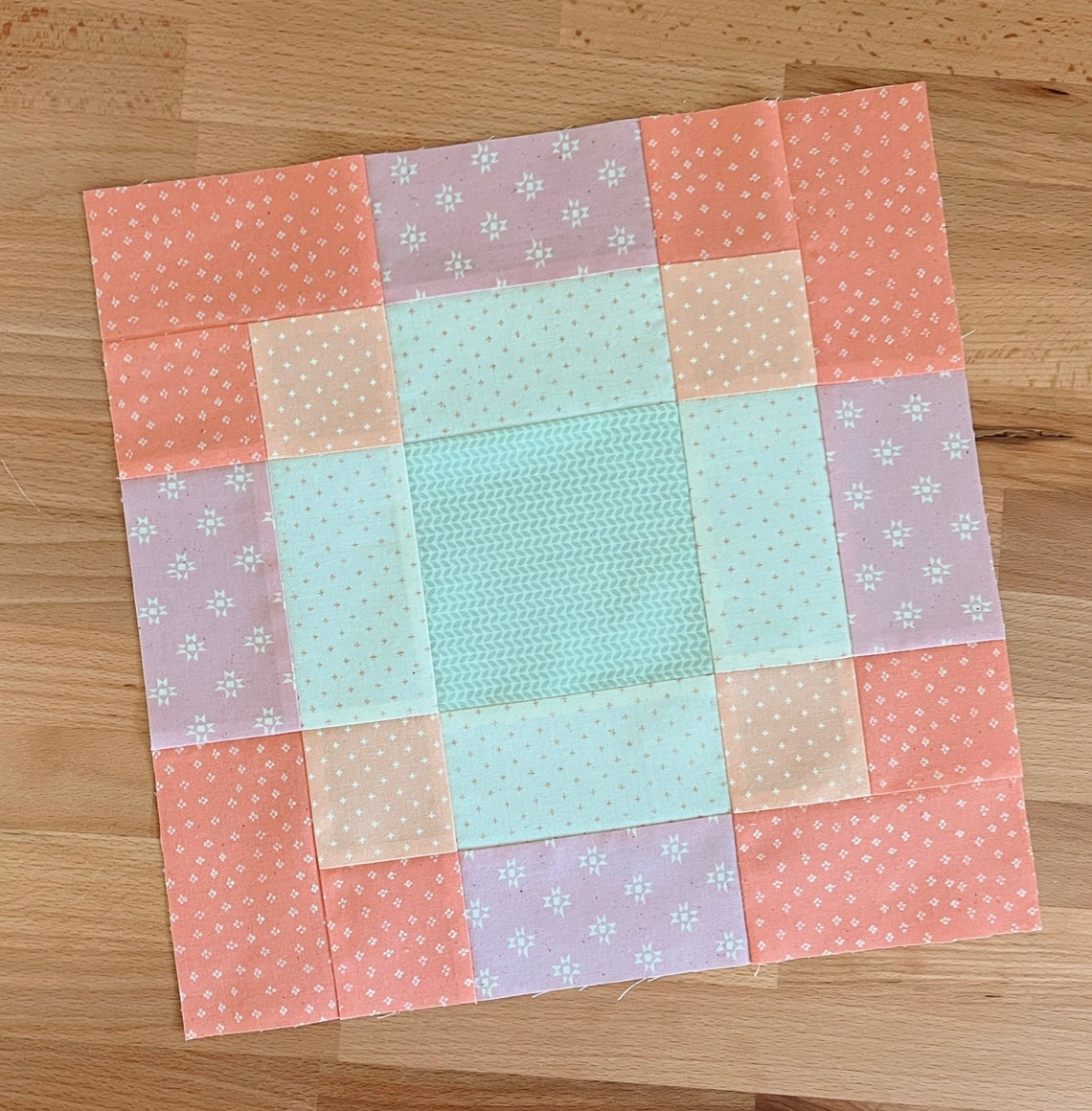 Antique Tile Quilt Block Pattern // Learn to Quilt // Quilting Etsy