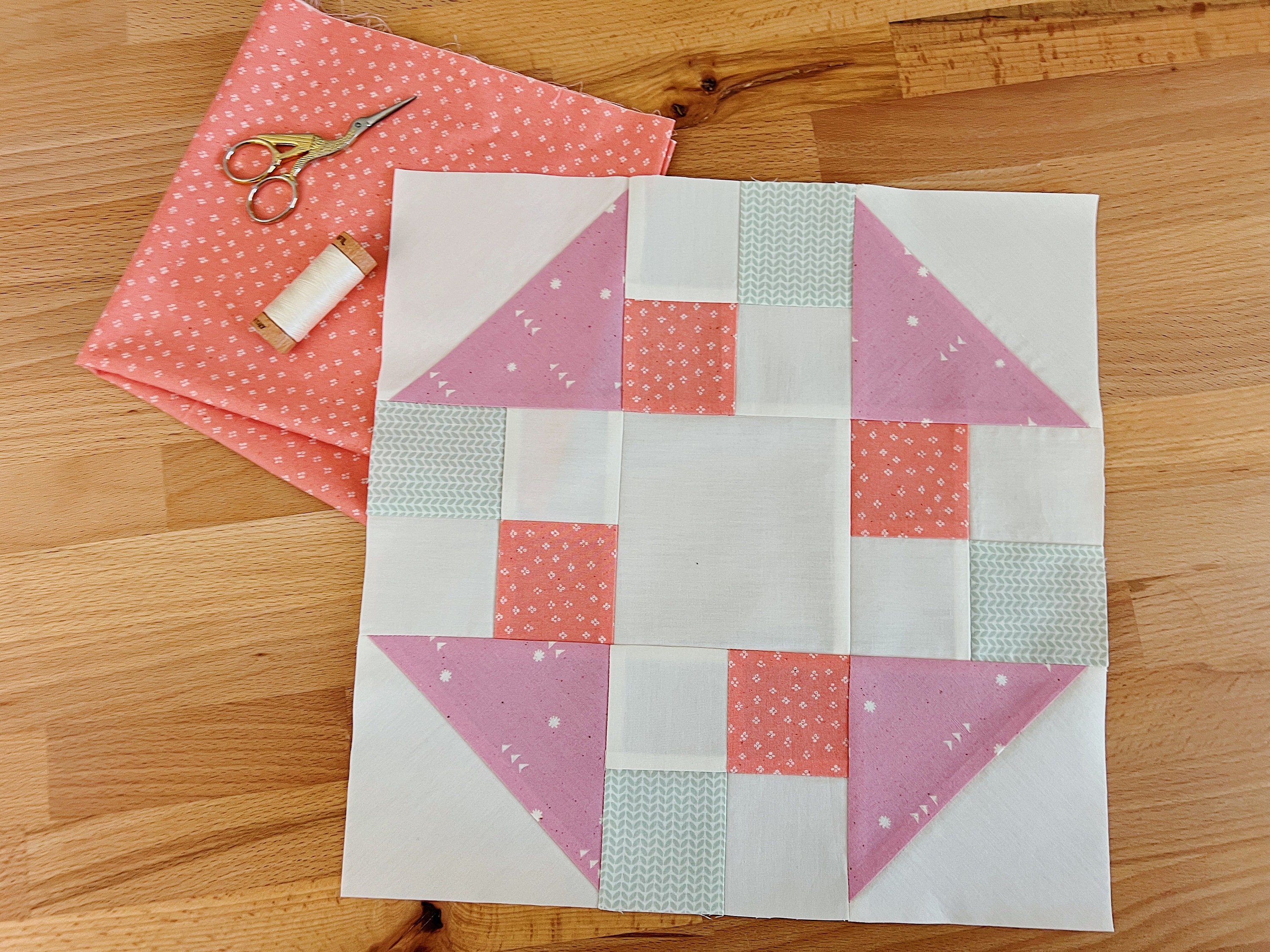 Prairie Queen Quilt Block Anleitung // Quilten lernen // Quilten für Anfänger mit YouTube Video