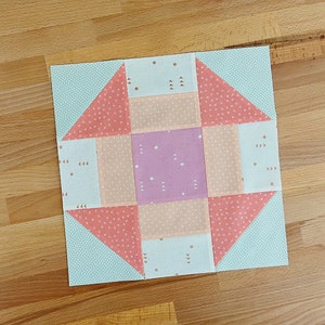 Grecian Square Quilt Block // Learn to Quilt // Quilting for Beginners image 2