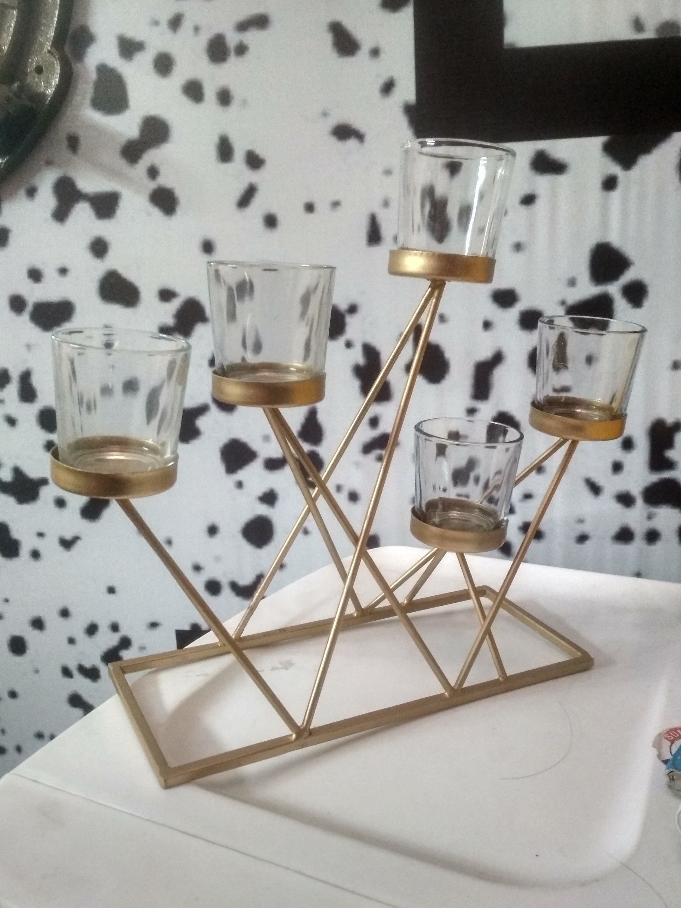 Metal Tea Light Candle Holder/stand I Home Decor I Table Etsy UK