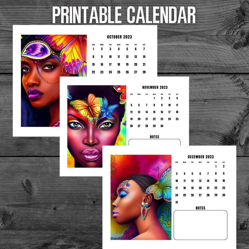 Digital Download 2023 Printable Calander African American Etsy Ireland digital-download-2023-printable-calander-african-american-etsy-ireland