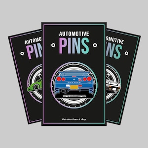 Automotive Enamel Pins | Multiple Options