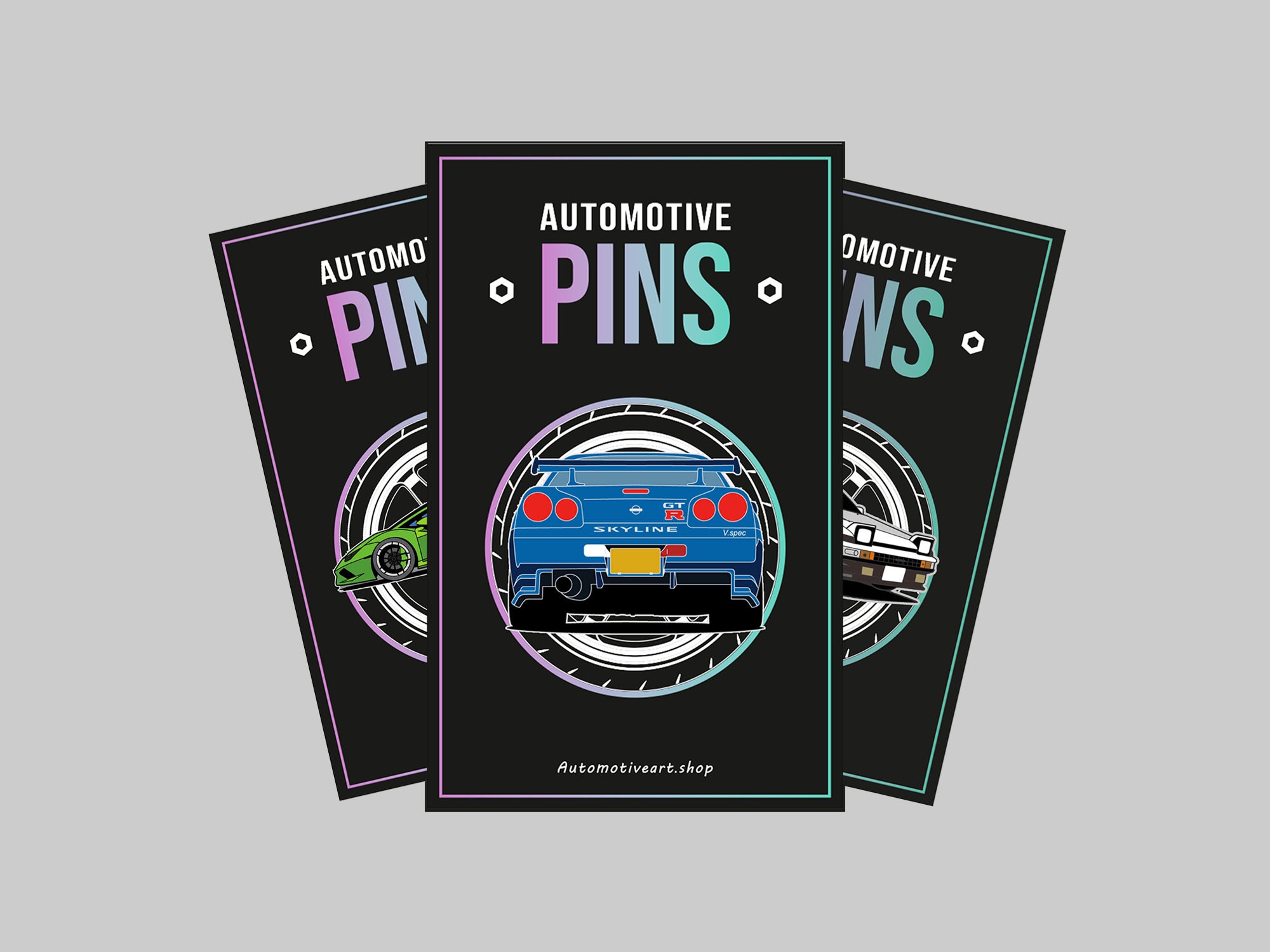 Car Enamel Pin 