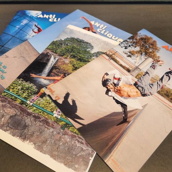 Skateboard Zine Etsy