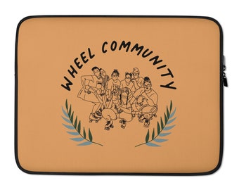 Wheel Community Laptop Sleeve