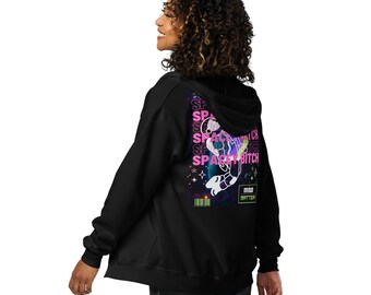 Spacey Bitch Zip hoodie