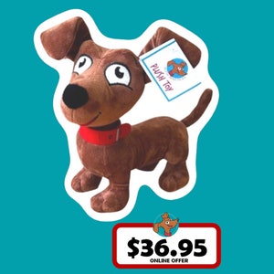 Sally The Sausage Dog Plush Toy