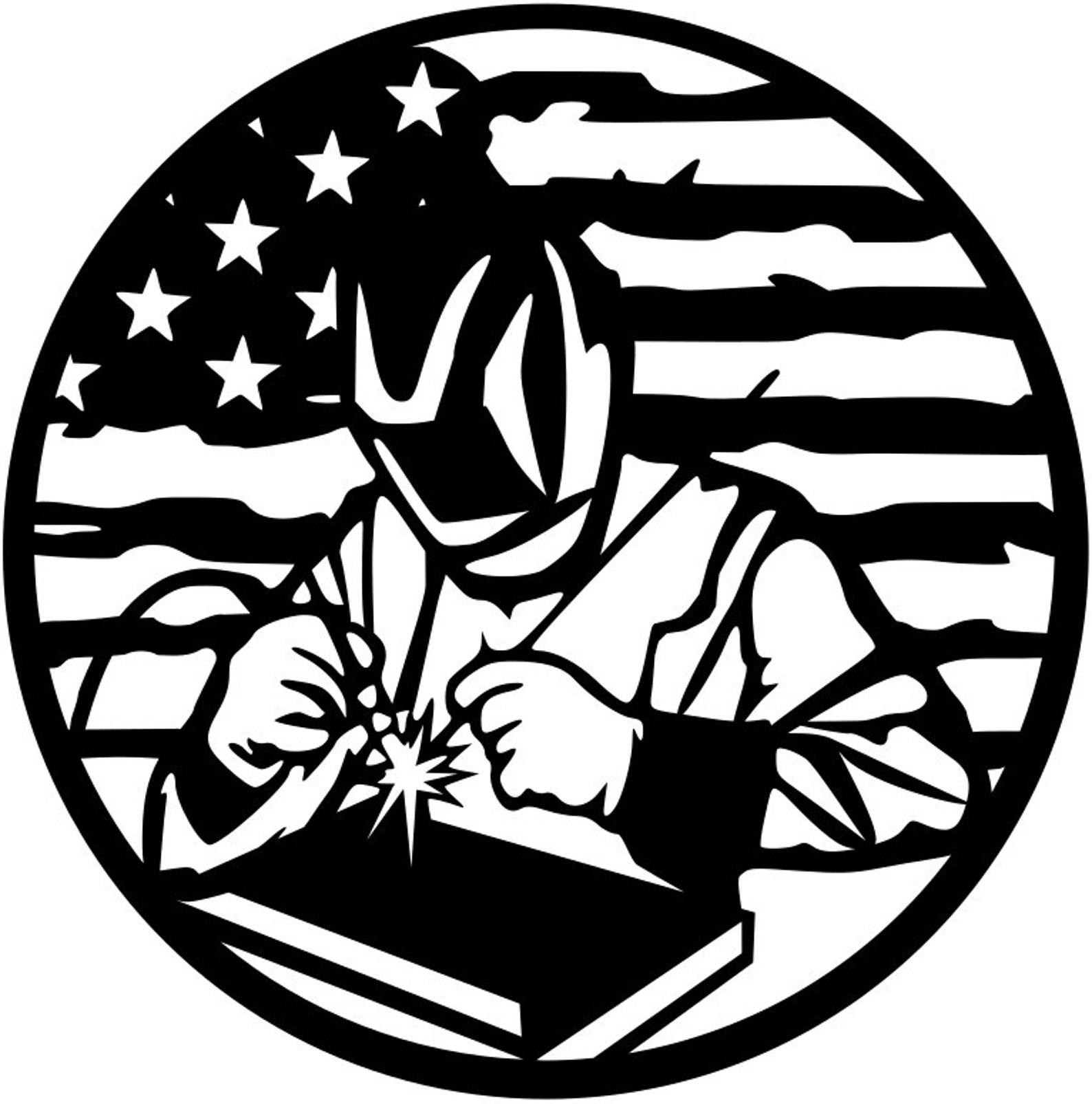 American Tig Welder Sign - Etsy