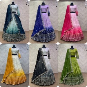 Bollywood inspired lehenga choli for women ,Indian Designer Ready to wear partywear Lehenga Choli ready to wear usa free delivery lehenga