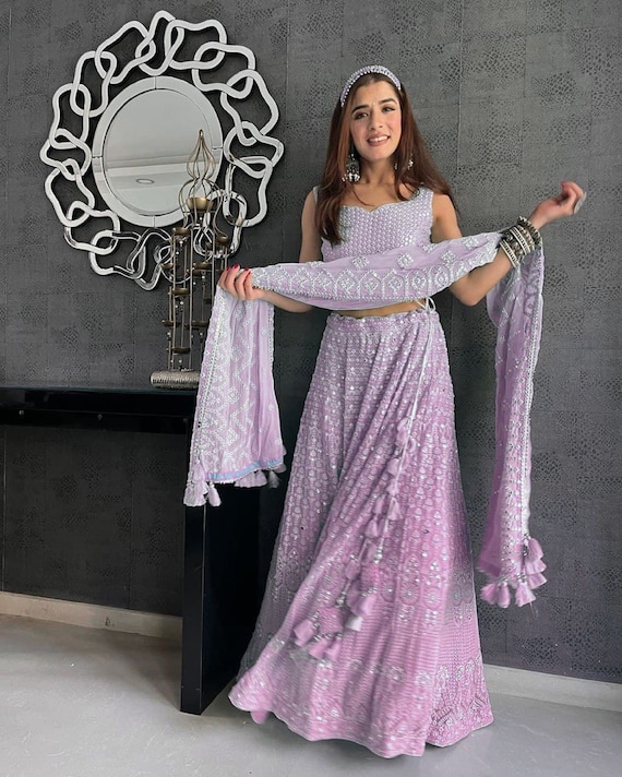 Lehenga plus cheap size