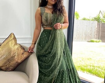 lehenga for mehendi