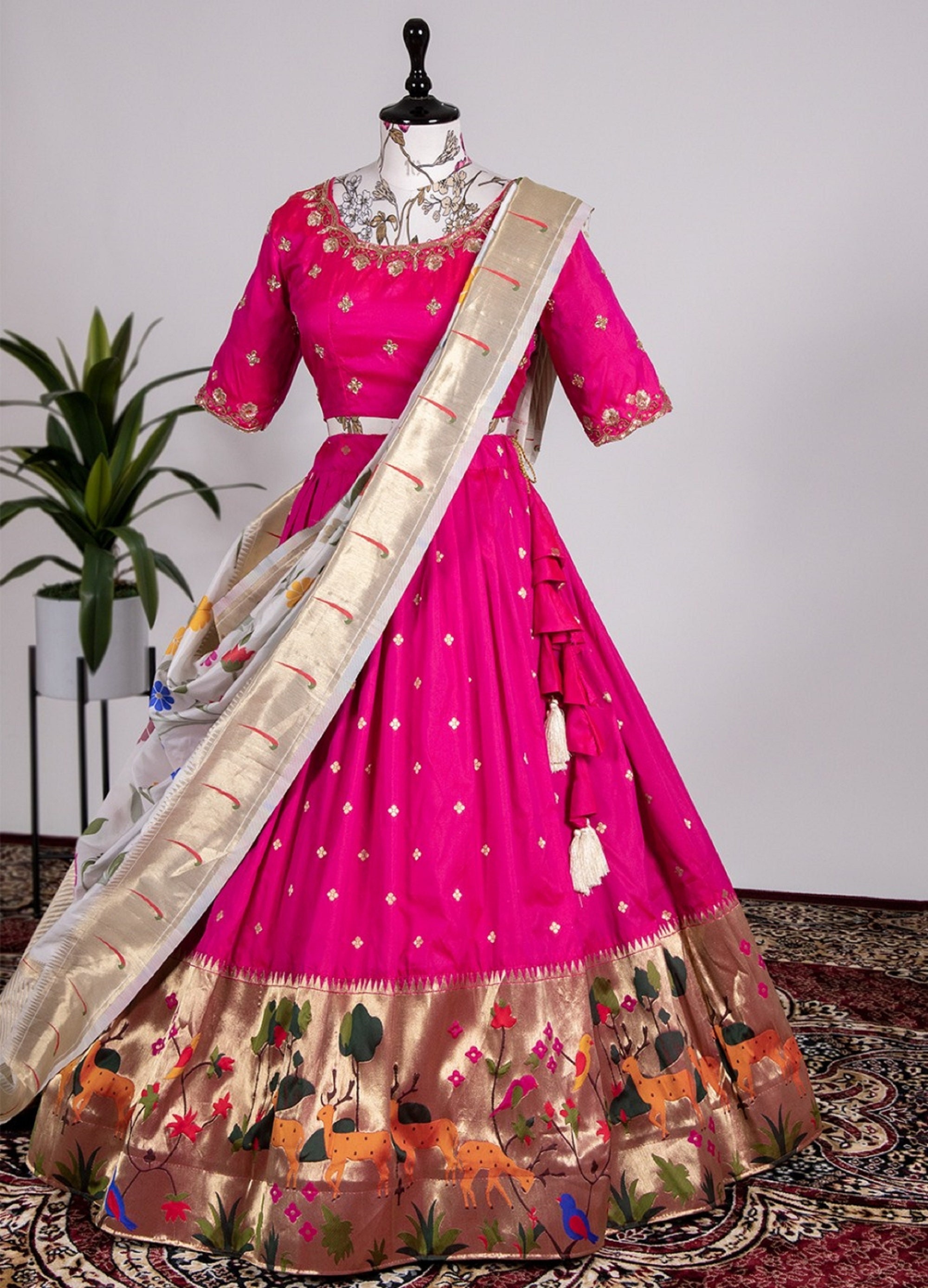 Paithani lehengas online hotsell