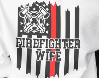 Fire Wife SVG, Firefighter Wife SVG PNG