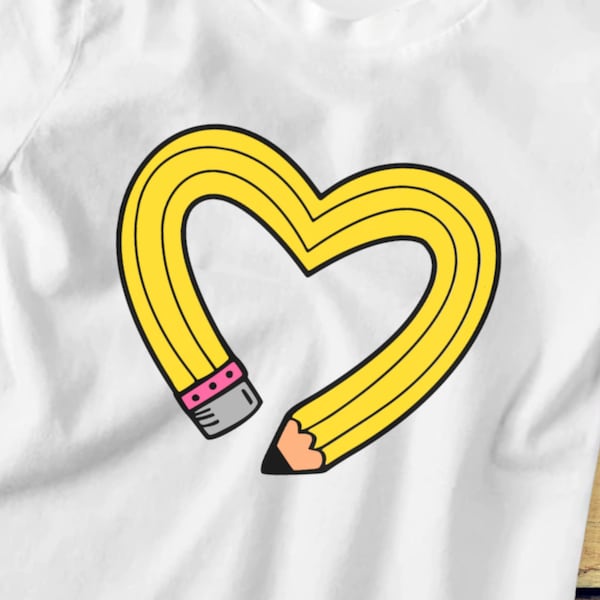 Pencil Heart SVG