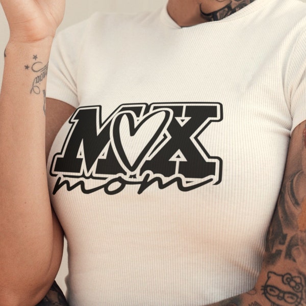 Motocross Mom SVG PNG, Motocross Mama