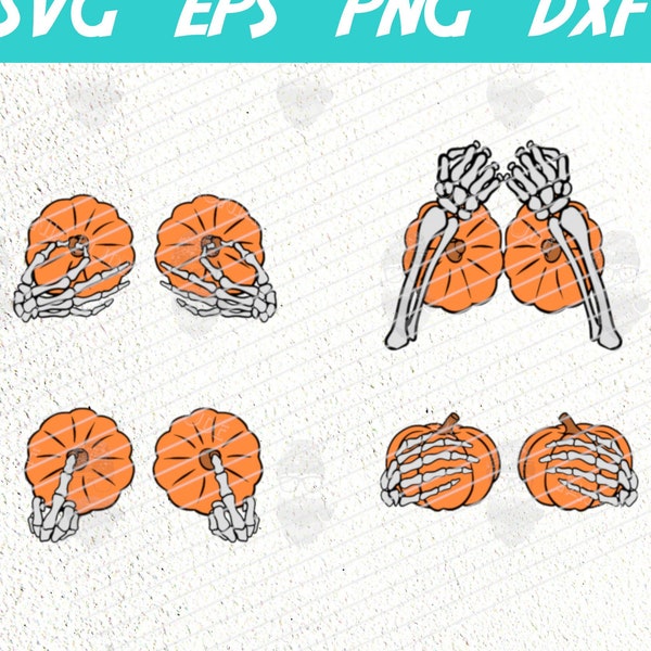 Pumpkin Boobie SVG PNG, Pumpkin Breast PNG