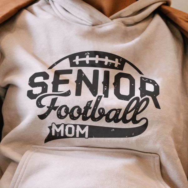 Senior Football Mom SVG PNG