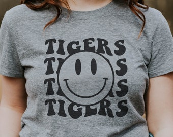 Tigers SVG, Tigers PNG, Smiley
