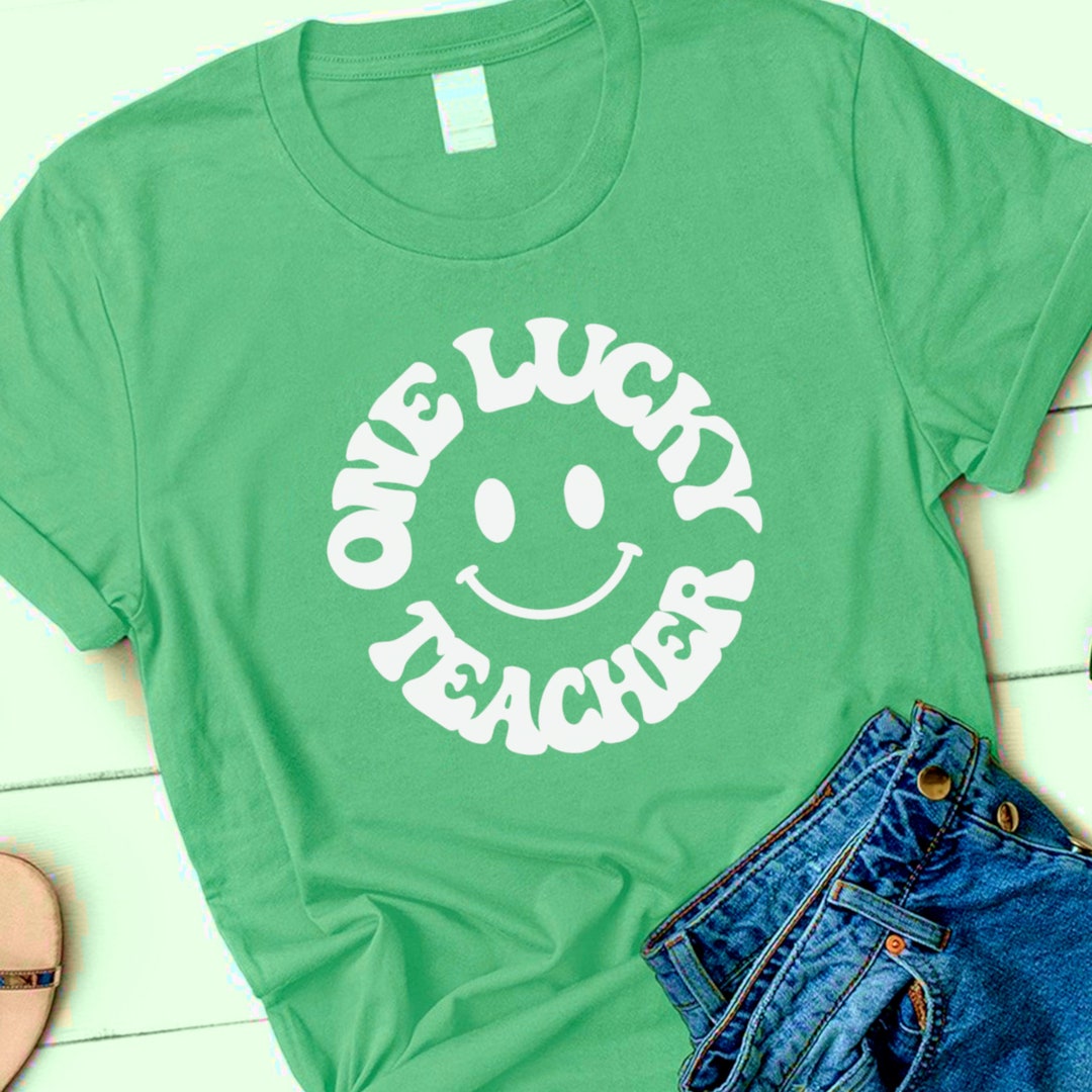 Lucky Teacher SVG PNG - Etsy
