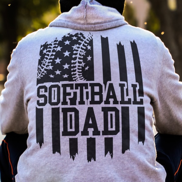 Softball Dad SVG, Softball Dad PNG